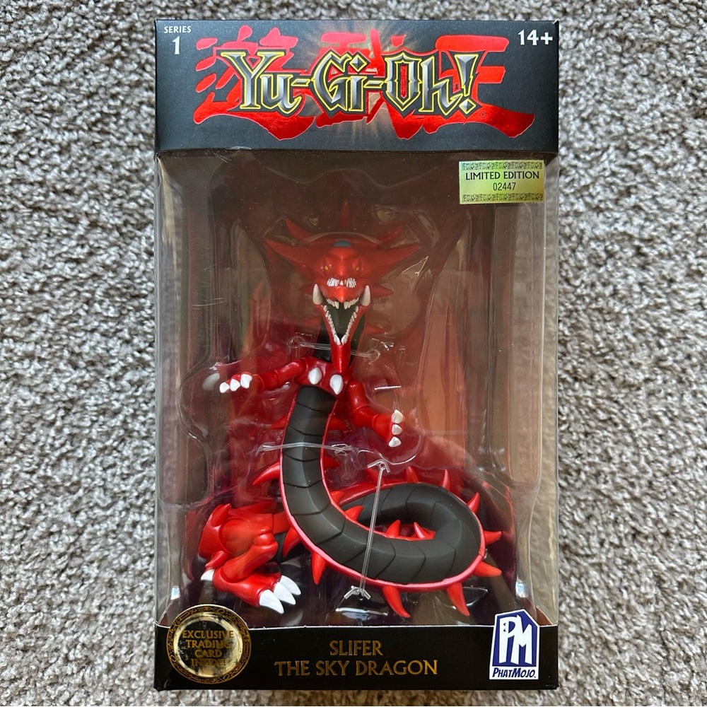 YUGIOH! YU GI OH! SLIFER THE SKY DRAGON SERIES 1 LIMITED EDITION COLLECTIBLE